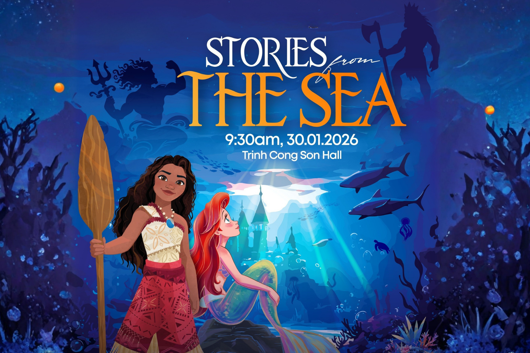 Vở kịch toàn trường “Stories from the Sea” – Khi câu chuyện được kể từ đại dương