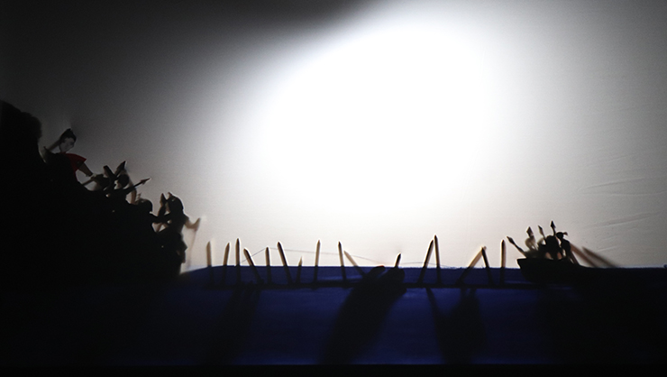 National pride with the shadow puppetry of History