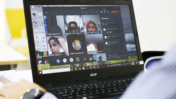 Learning enthusiastically, fighting the COVID off!