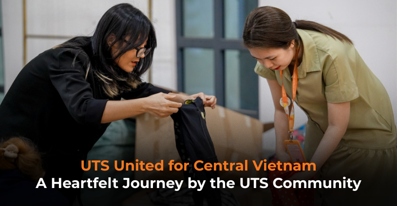 UTS United for Central Vietnam: A Heartfelt Journey by the UTS Community