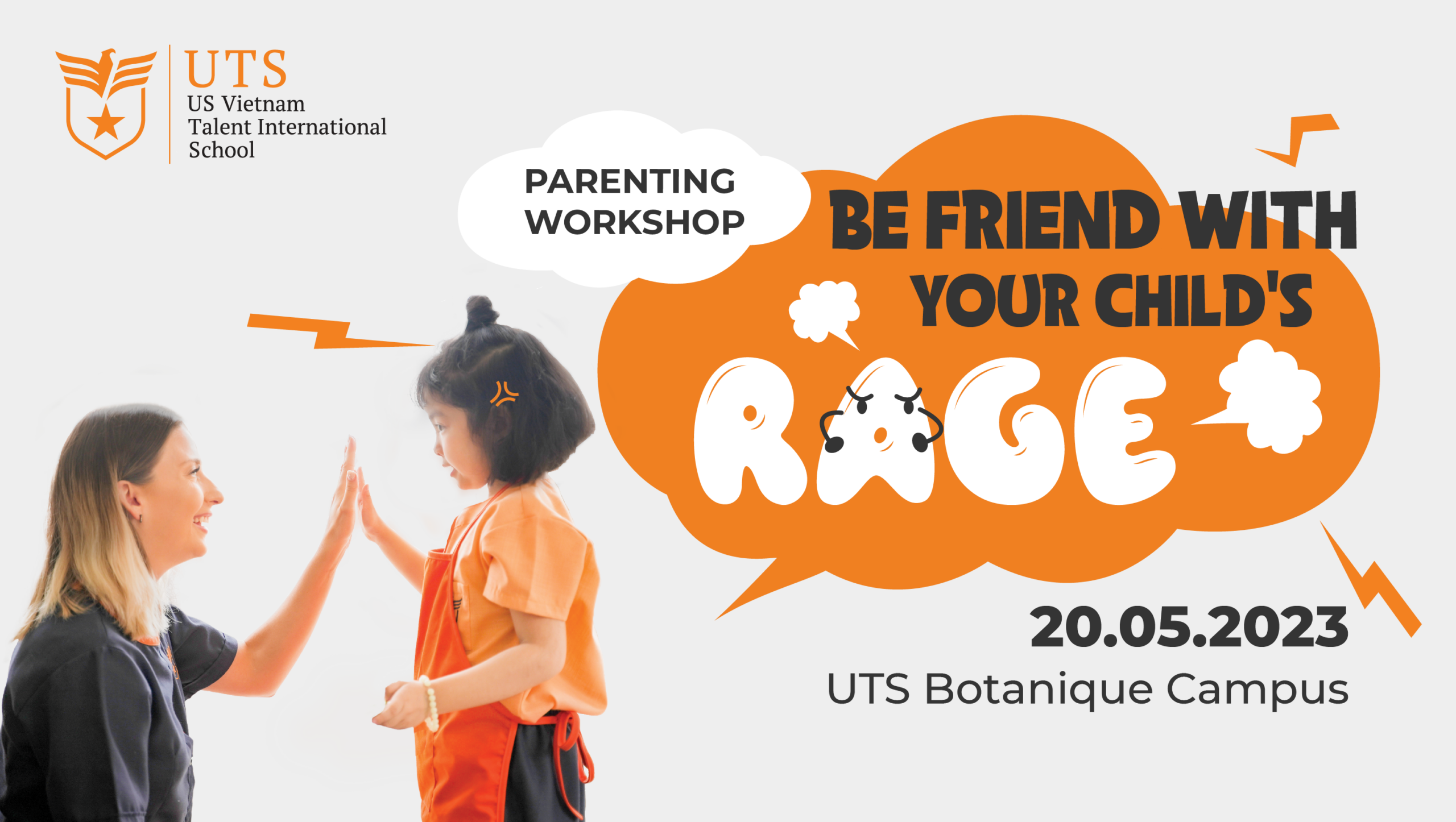 Parenting workshop: How to be friend with your child’s rage