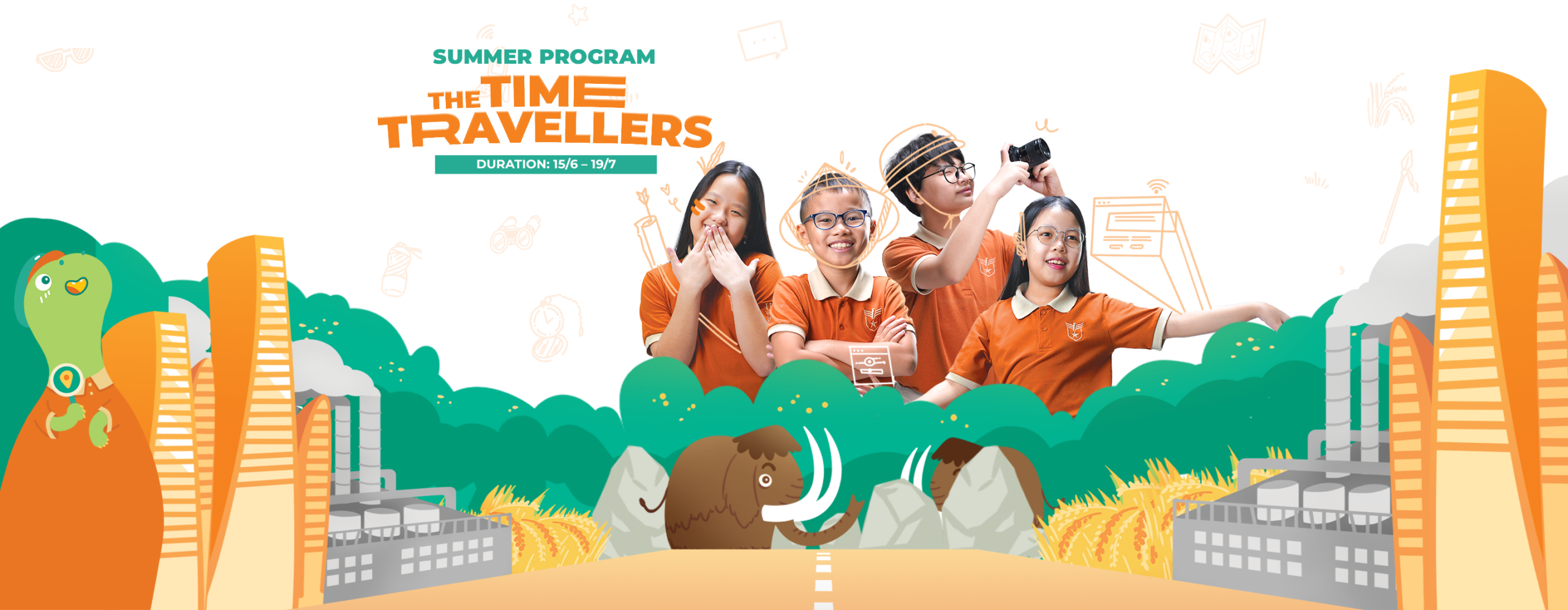 The “Transceding Time” Journey At UTS Summer Program: The Time Travellers 2023